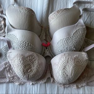 3 Victoria’s Secret Bras 32DD, Body, dream Angels